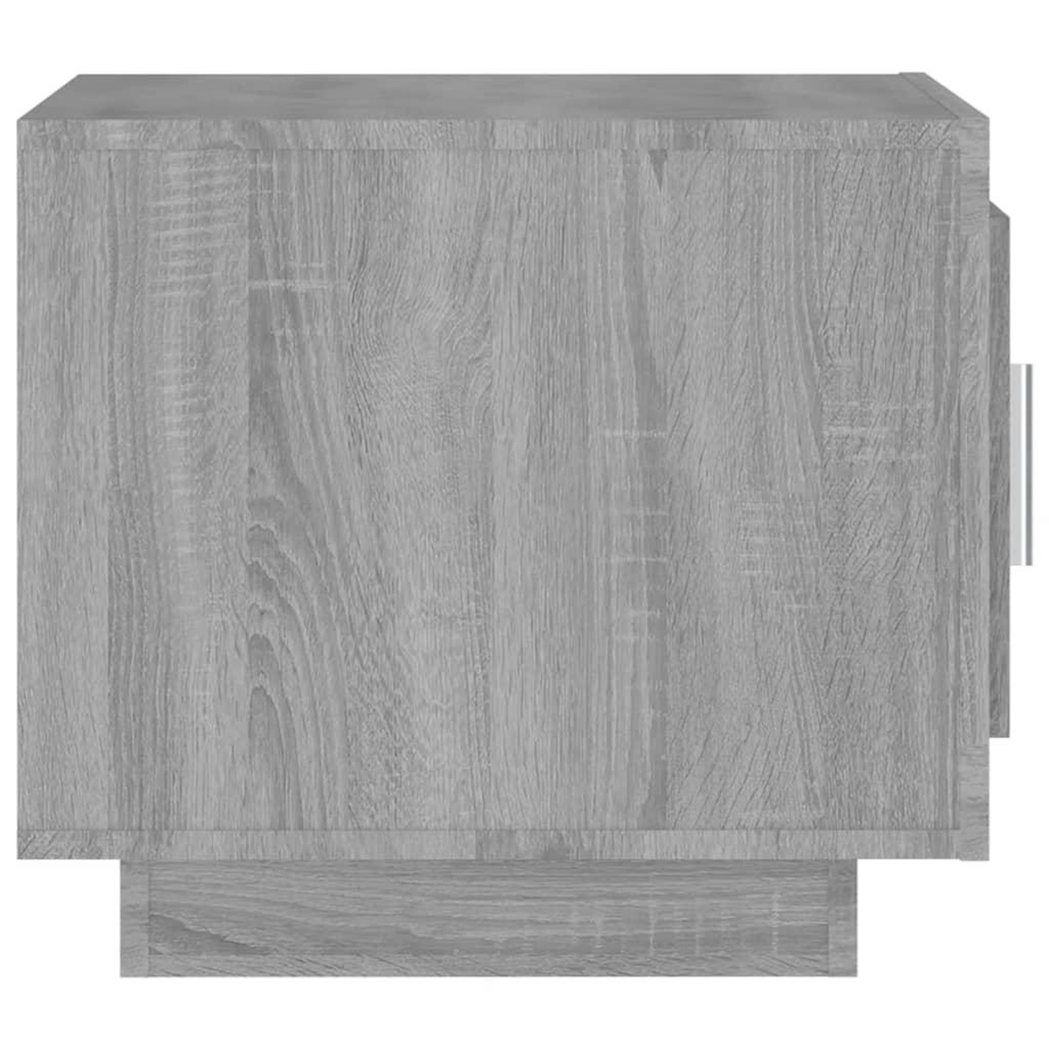 Voir la diapositive 4 : VIDAXL Table basse sonoma gris 51x50x45 cm bois d'ingenierie