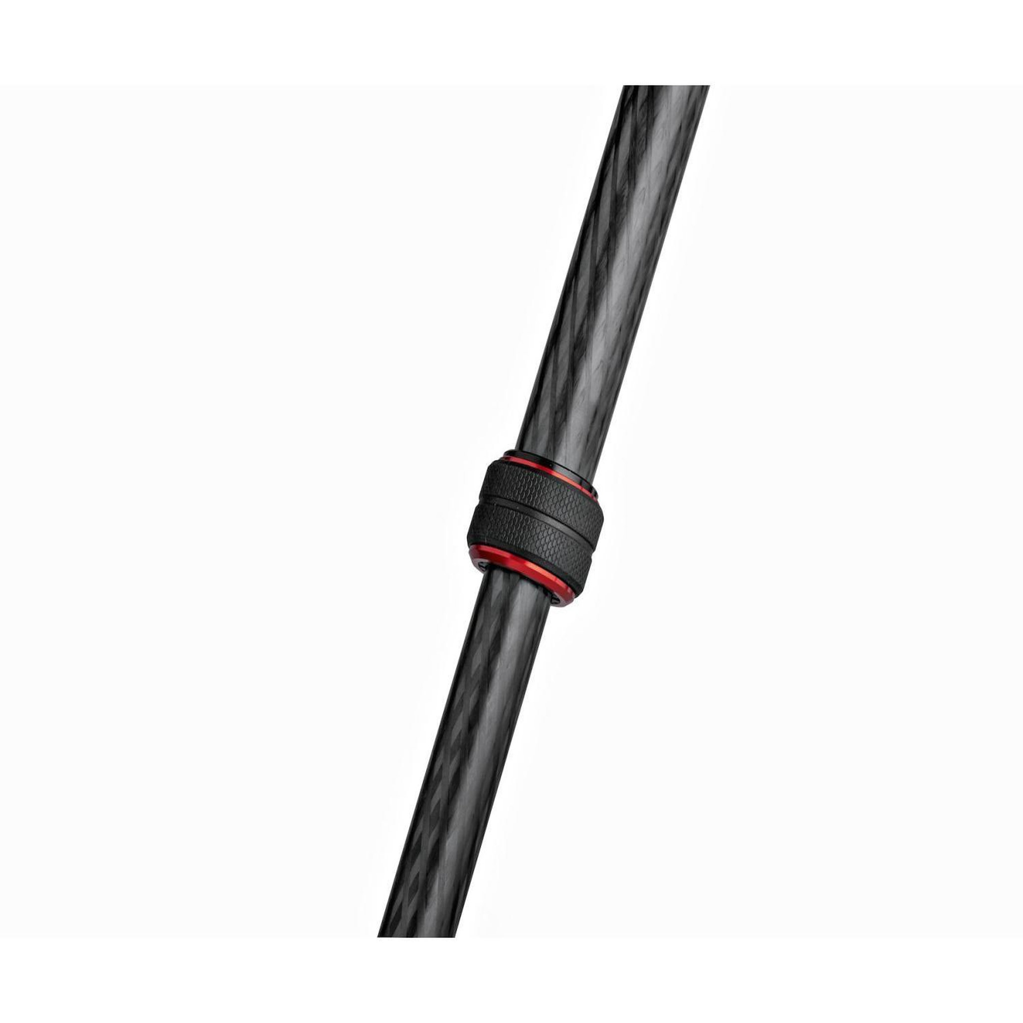 Voir la diapositive 3 : MANFROTTO Manfrotto MT190GOC4 trépied Caméras numériques 3 pieds Noir, Rouge