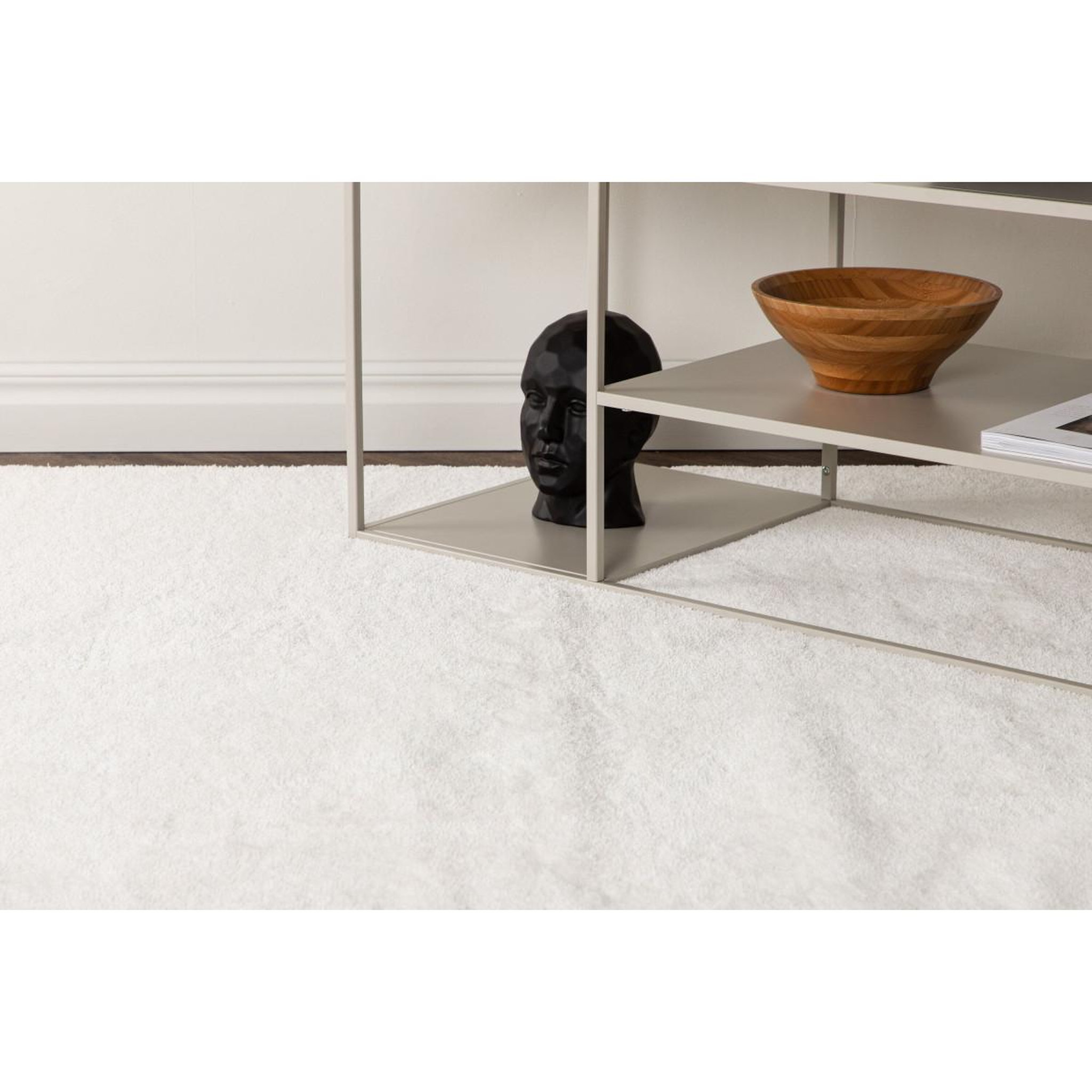 Voir la diapositive 3 : Paris Prix Tapis déco  undra  250x350cm blanc