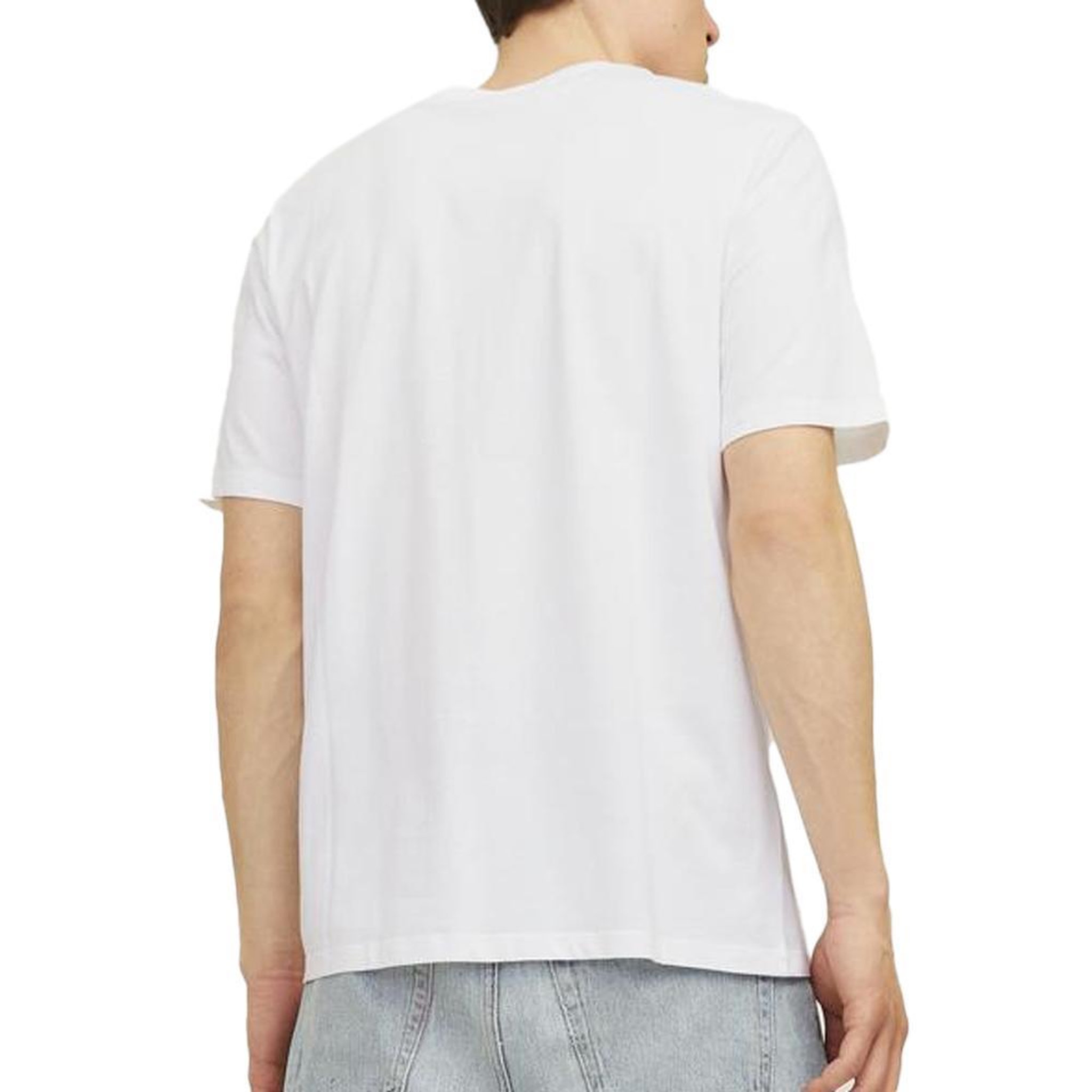 Voir la diapositive 2 : Jack & Jones T-Shirt Blanc Homme Jack & Jones Whtiley