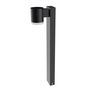 Voir la diapositive 1 : Lumisky Balise solaire NOVIA Noir Aluminium H70cm