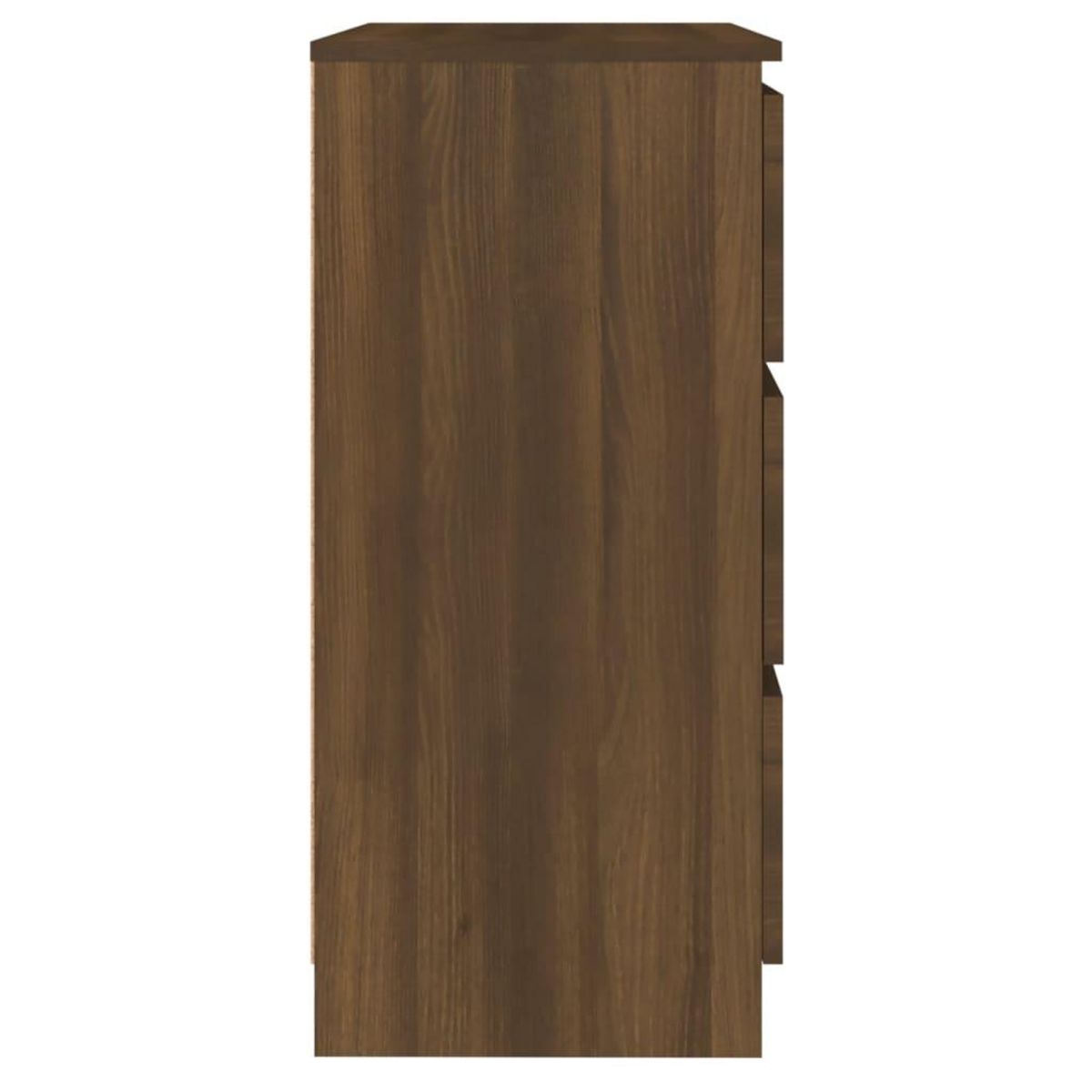 VIDAXL Buffet Chene marron 60x35x76 cm Bois d'ingenierie