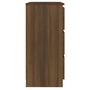 Voir la diapositive 4 : VIDAXL Buffet Chene marron 60x35x76 cm Bois d'ingenierie