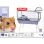 Voir la diapositive 2 : Zolux Cage rongeur surélevée - ZOLUX - Néolife - Pour hamster - 78 x 48 x 75 cm - Gris