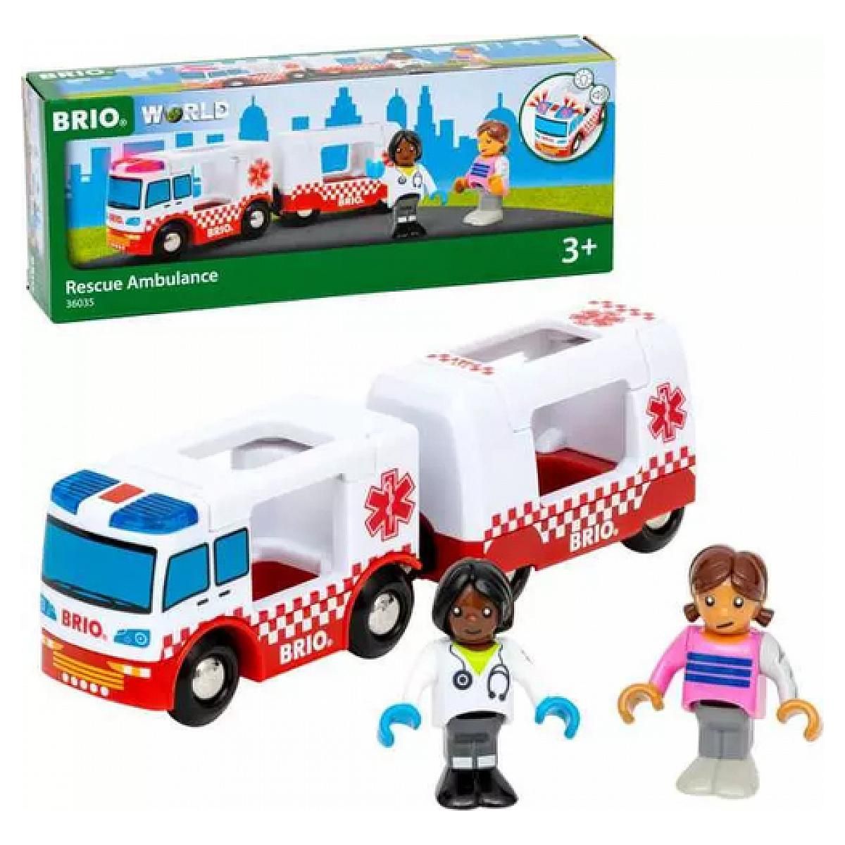 Brio 36035 Camion ambulance Son et lumiere - Nouvelle edition
