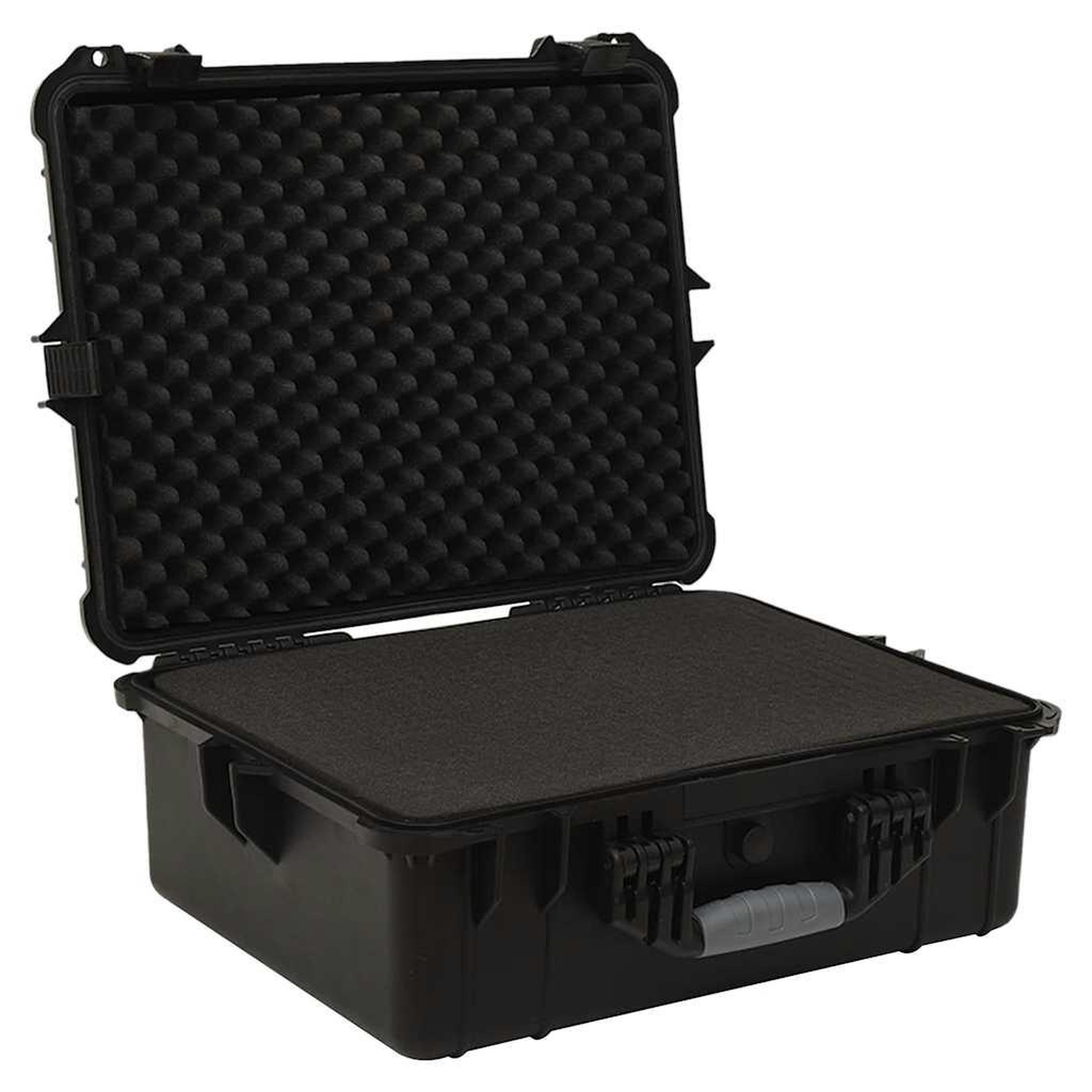 Voir la diapositive 3 : VIDAXL Valise de vol portable noir 55x43x21 cm pp