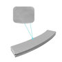 Voir la diapositive 2 : FAST-JUMP Coussin de protection des ressorts pour Trampoline 14Ft / 427 cm - Gris - PE