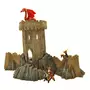 PLASTOY Maxi château fort + 1 dragon rouge