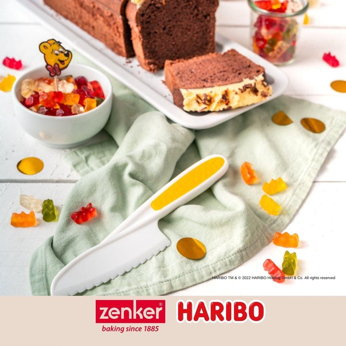 ZENKER Couteau de cuisine pour enfant en plastique 22,2 cm Zenker Haribo