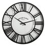 Voir la diapositive 1 : ATMOSPHERA Pendule Murale Vintage  Silence  35cm Noir