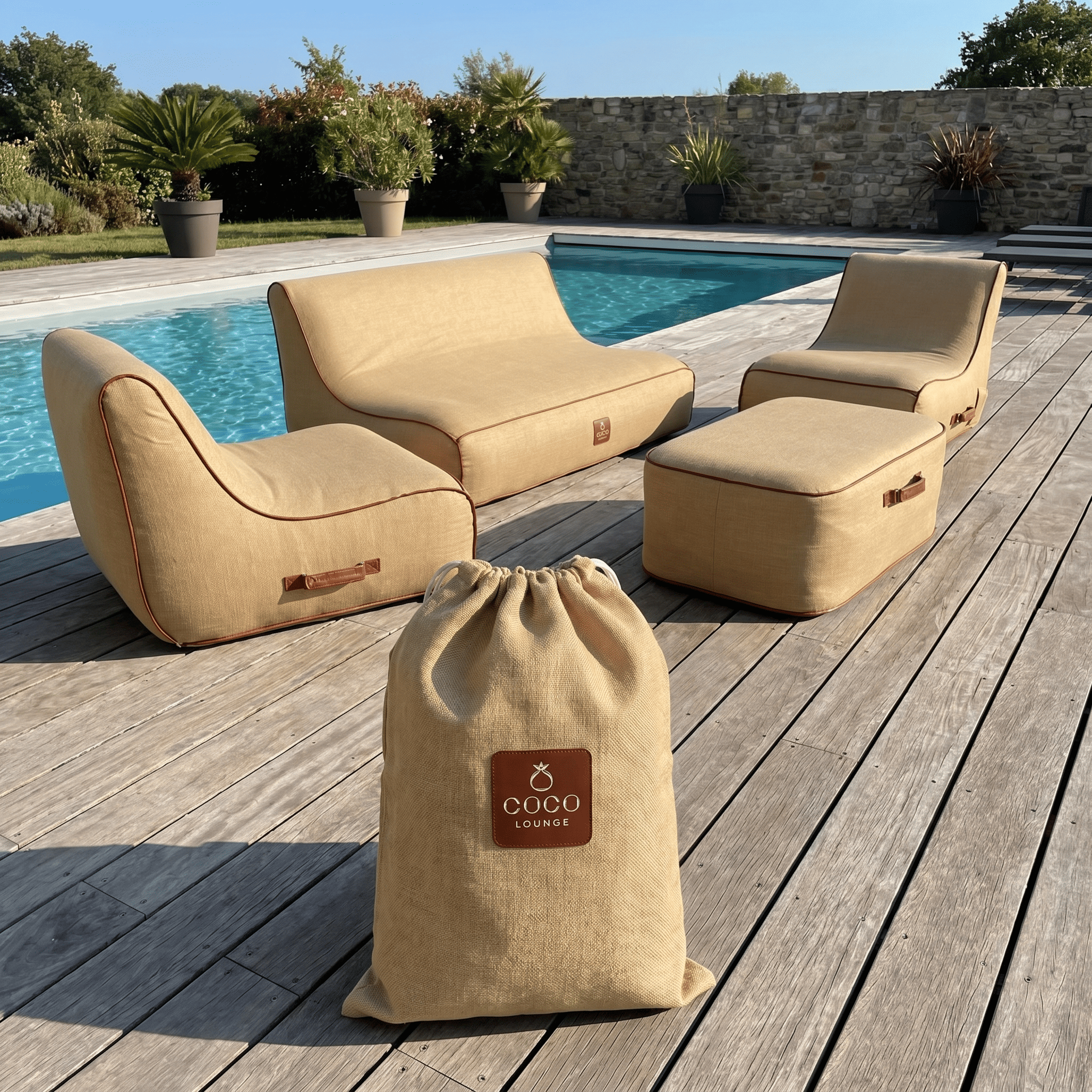 Voir la diapositive 3 : COCO LOUNGE Coco Lounge Salon de jardin gonflable - Plusieurs coloris disponibles