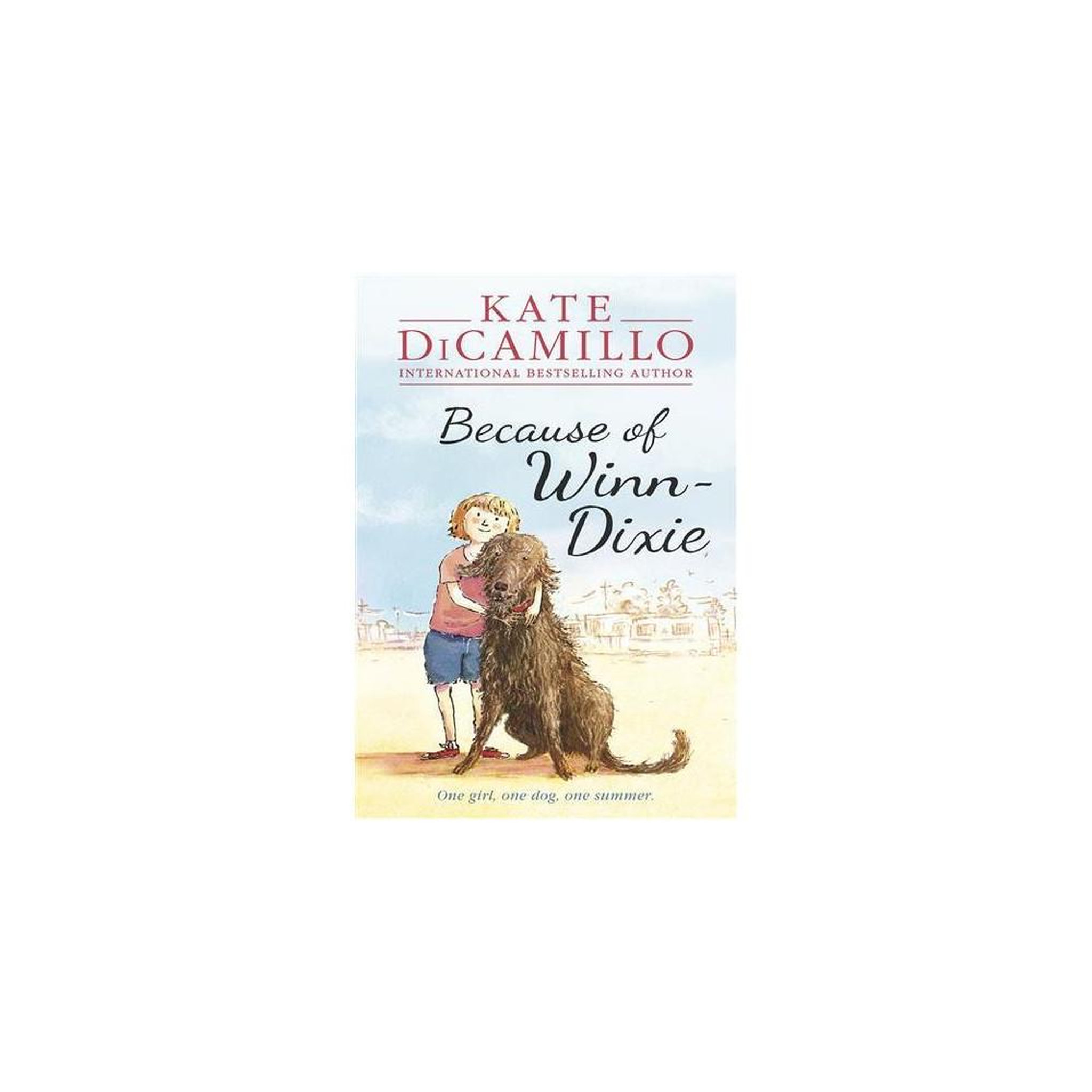 Livre jeunesse en anglais parce que winn-dixie, kate dicamillo, roman poche pour 8-11 ans