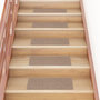 Voir la diapositive 1 : VIDAXL Tapis d'escalier autocollants Rectangulaire 15 pcs 60x25 cm