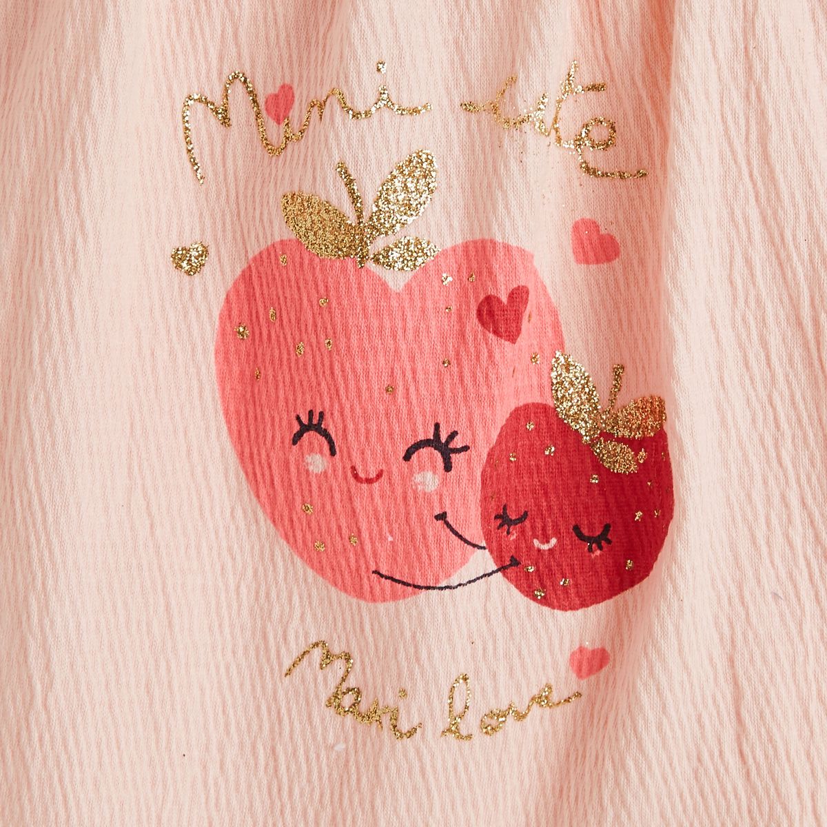 INEXTENSO Ensemble de naissance body + short bébé fille