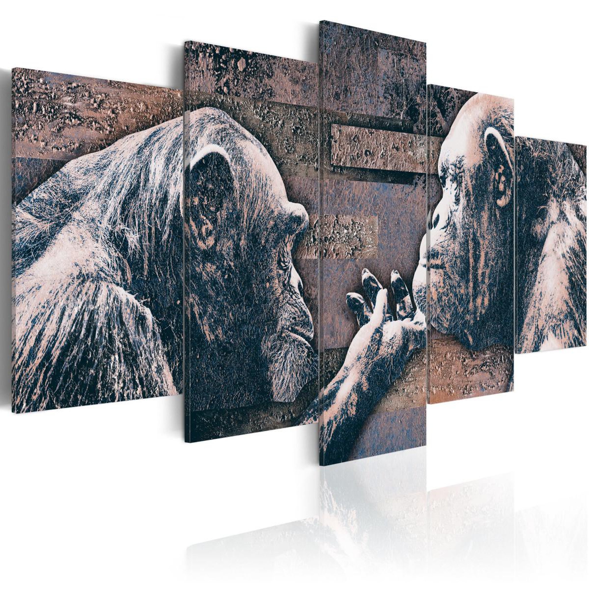 Paris Prix Tableau imprimé  the unquiet hearts. Coloris disponibles : Multicolore
