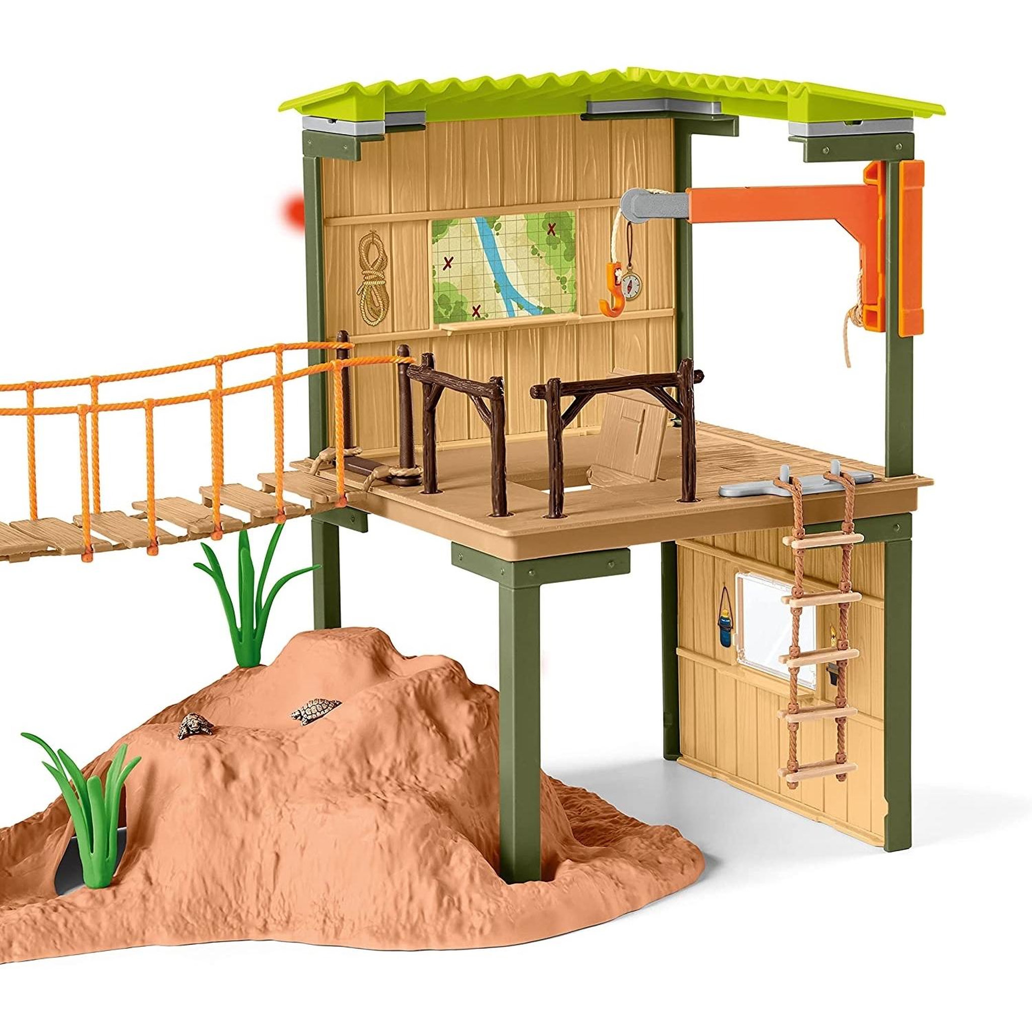 Voir la diapositive 3 : Schleich Wild Life Station d'aventures sauvages