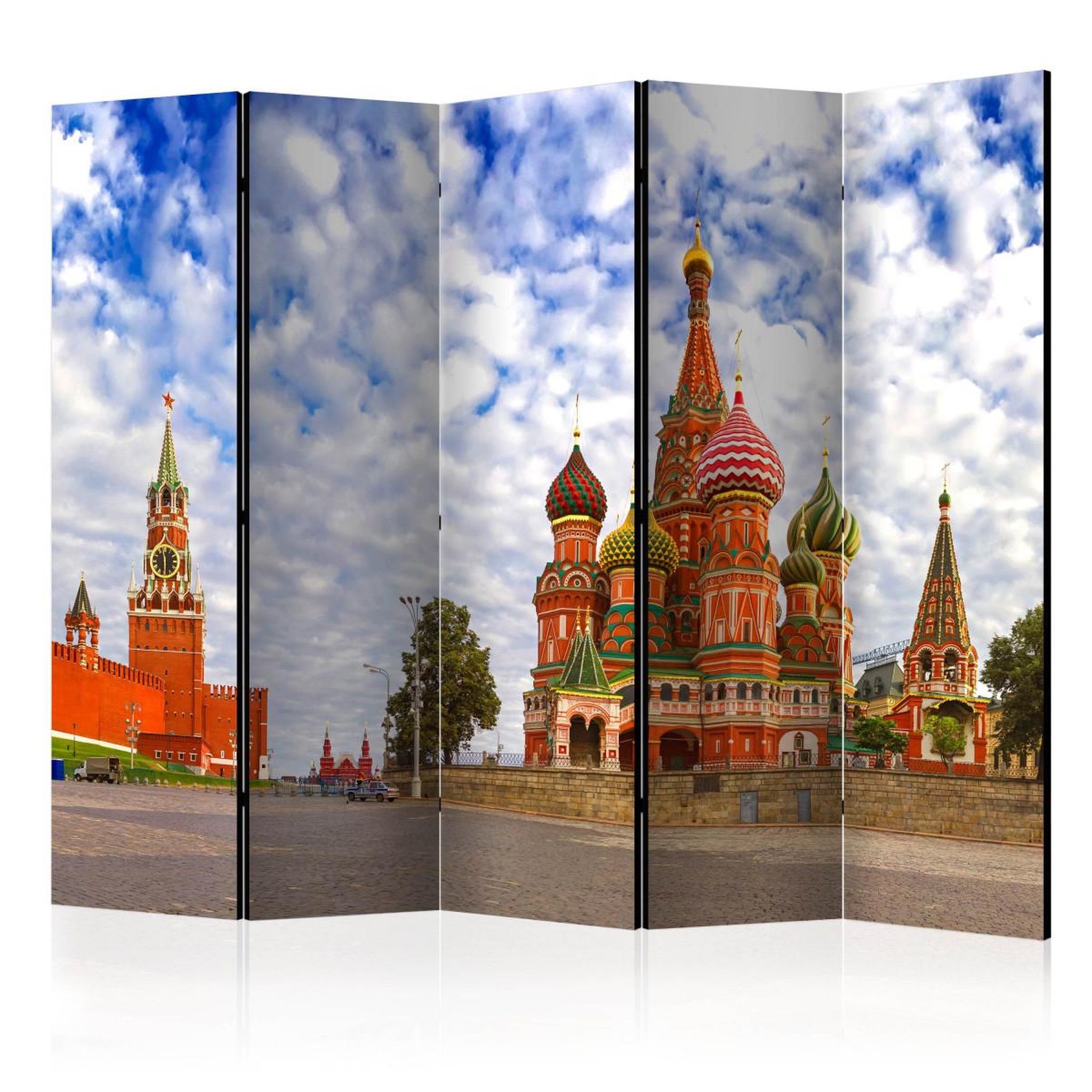 Paris Prix Paravent 5 volets  red square, moscow, russia  172x225cm