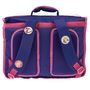 Voir la diapositive 3 : AUCHAN Cartable 38 cm avec pompon polyester violet PRINCESSES DISNEY