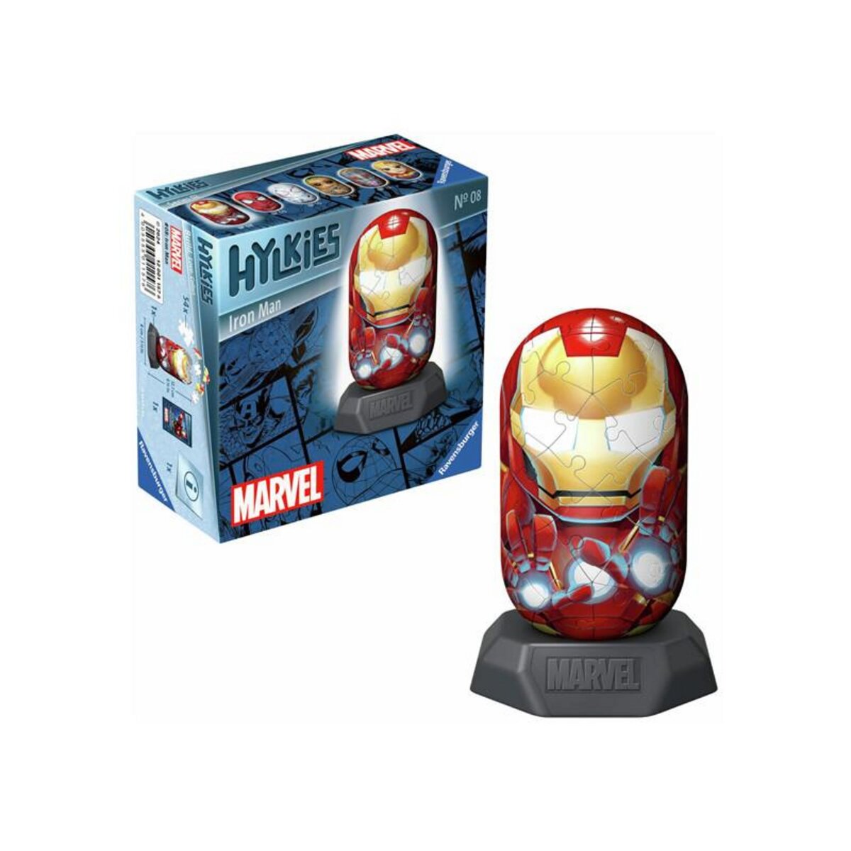 RAVENSBURGER Ravensburger - 3D Puzzle Marvel Iron Man, 54pcs. 12001157 6
