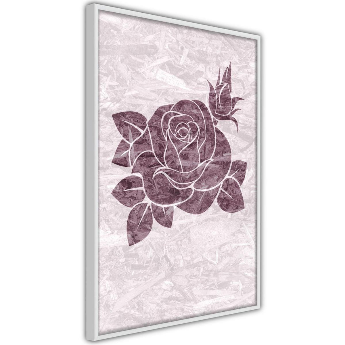 Paris Prix Affiche Murale Encadrée  Monochromatic Rose