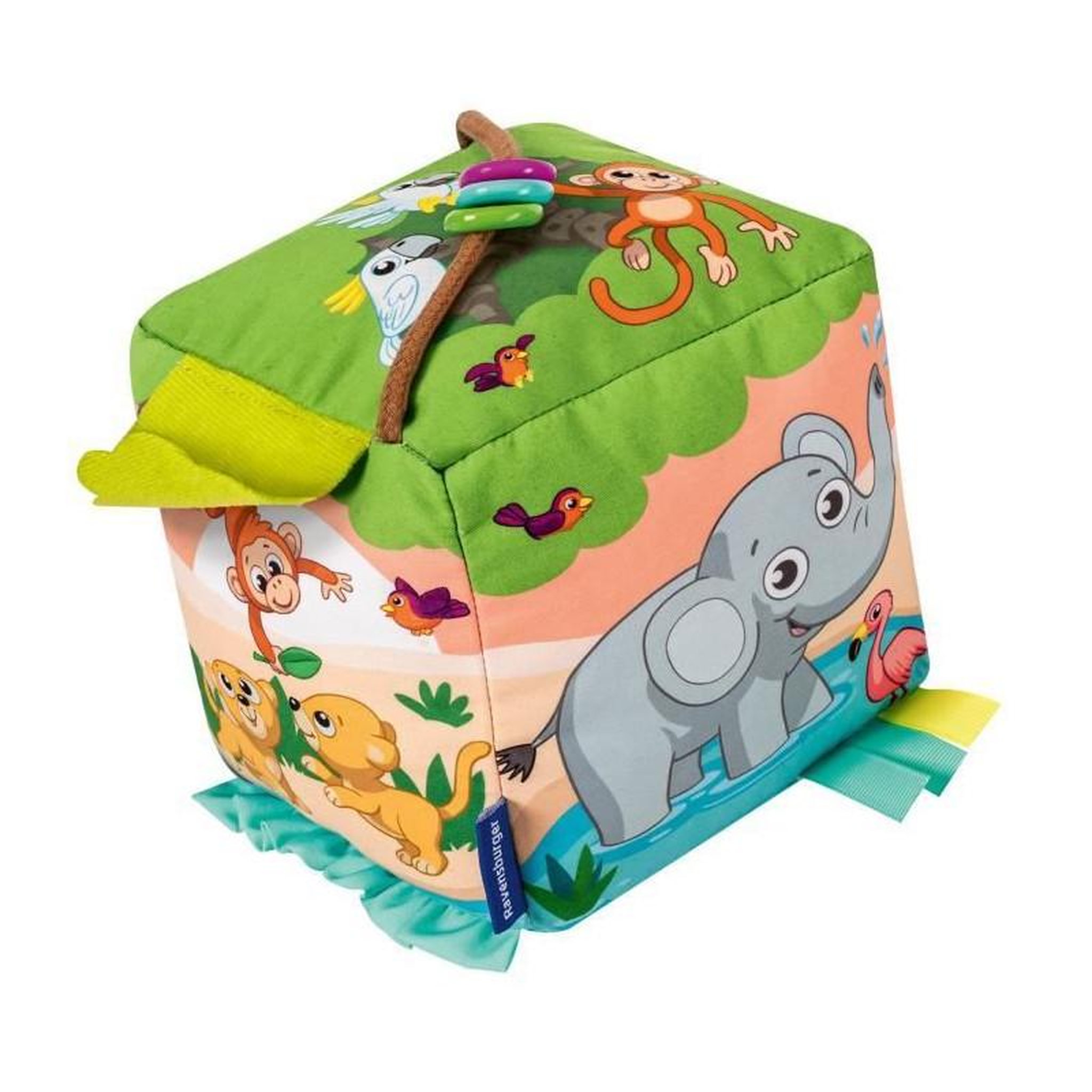Voir la diapositive 4 : RAVENSBURGER Ravensburger -PLAY + - Mon cube d'activités sonore les animaux sauvages - Des 6 mois - version française - 34009