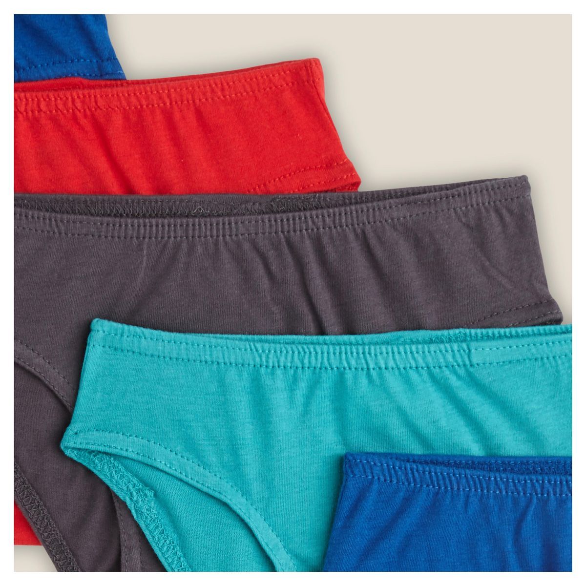 IN EXTENSO Lot de 7 slips garçon