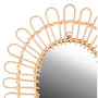 Voir la diapositive 2 : FORNORD Miroir Dalia rotin 34x39 cm