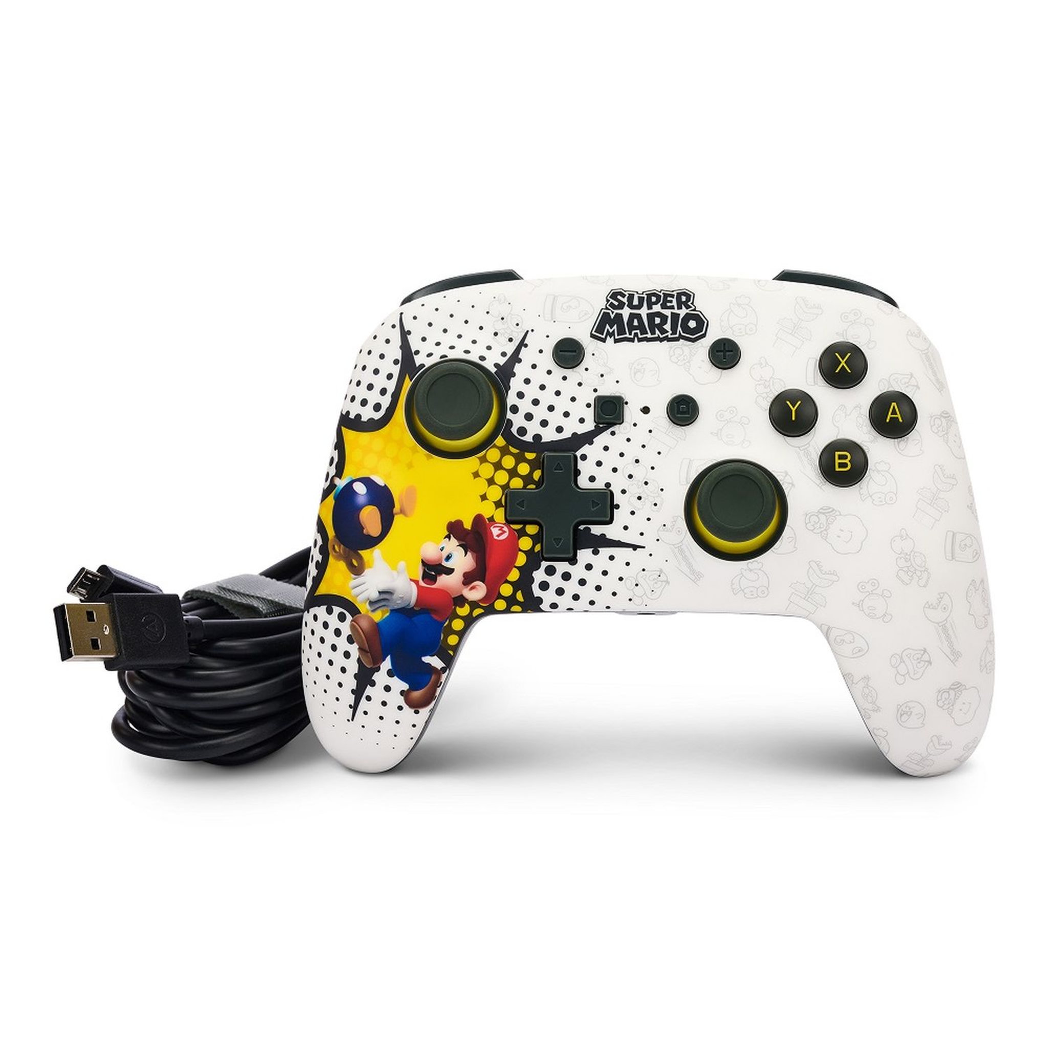 Manette Filaire Bob-omb Blast Super Mario Nintendo Switch