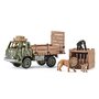 Schleich Figurine camion et animaux safari 