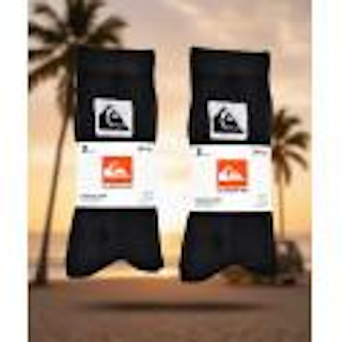 QUIKSILVER Quiksilver Pack de Chaussettes Enfant Crew – Lot 6 Paires Sport Cushioned