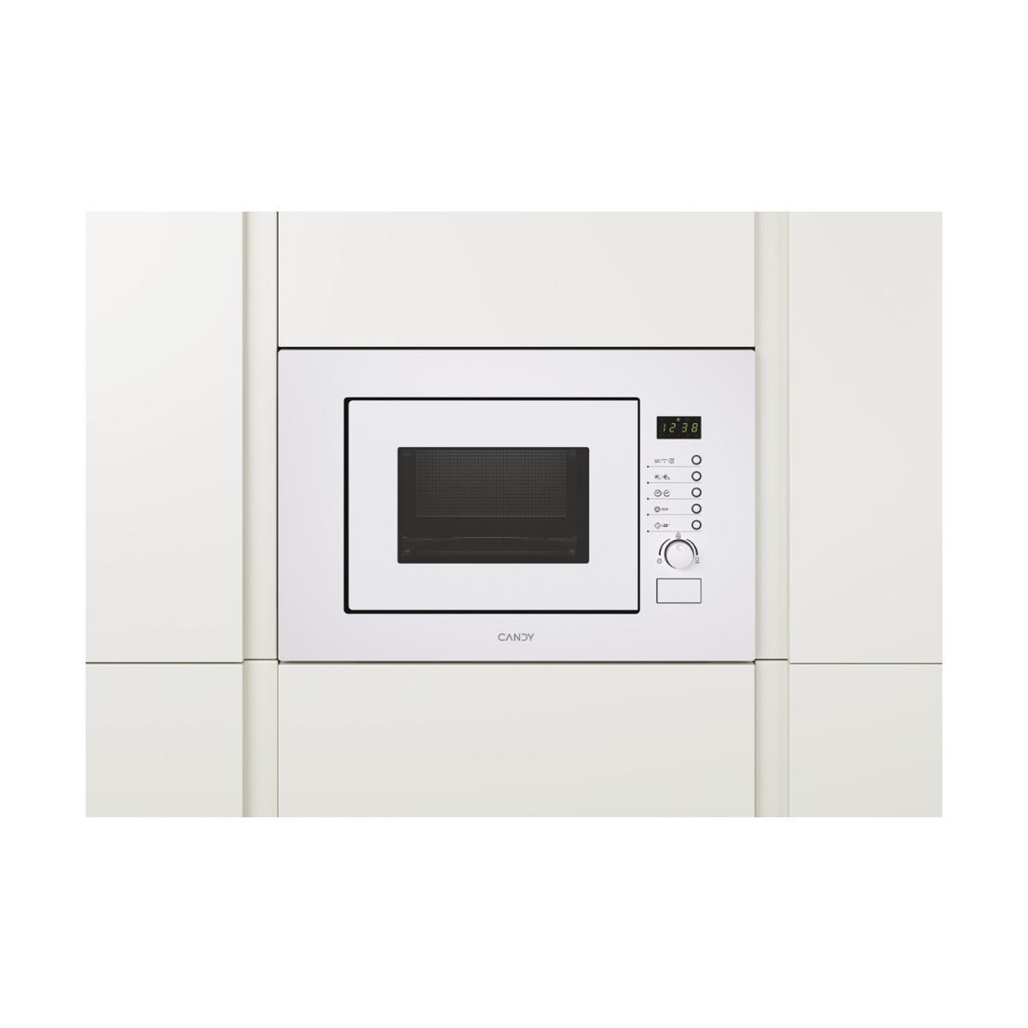Voir la diapositive 3 : Candy Candy MIC20GDFB Micro-ondes avec grill Encastrable 20 L 800 W Blanc