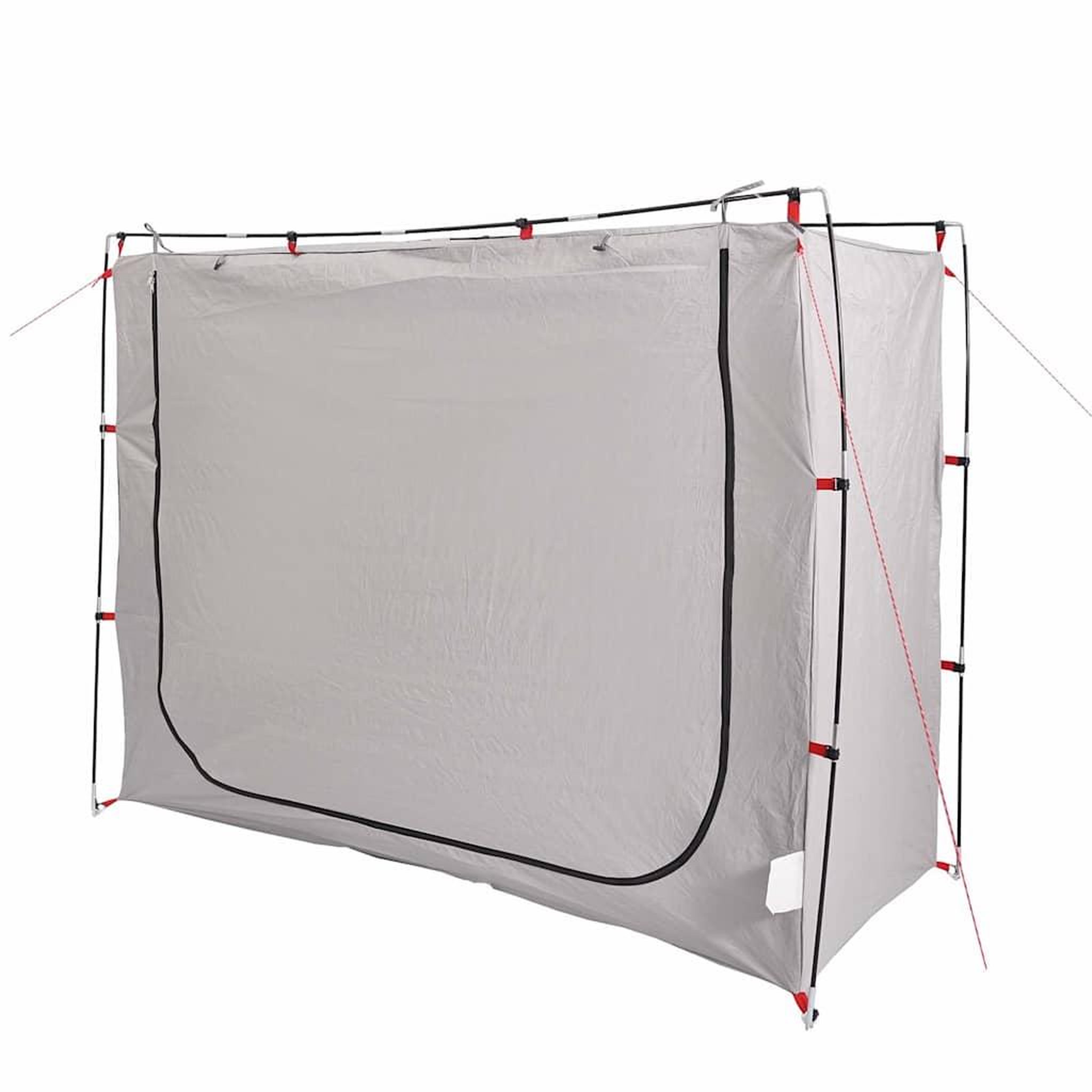 Voir la diapositive 2 : VIDAXL Tente de rangement gris impermeable