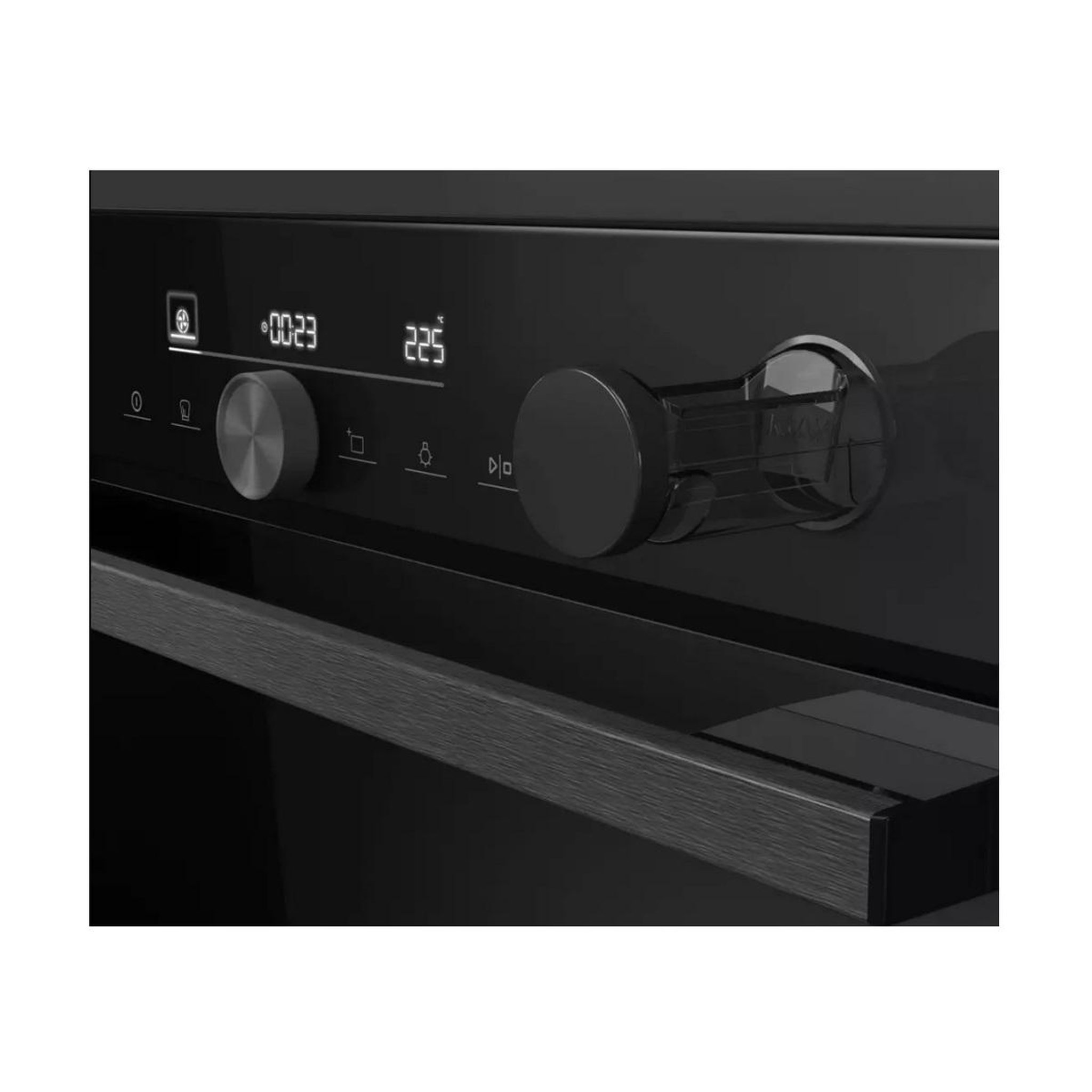 Voir la diapositive 6 : Hisense Four multifonctions 77l 59.5cm pyrolyse noir - bsa66334pbdg