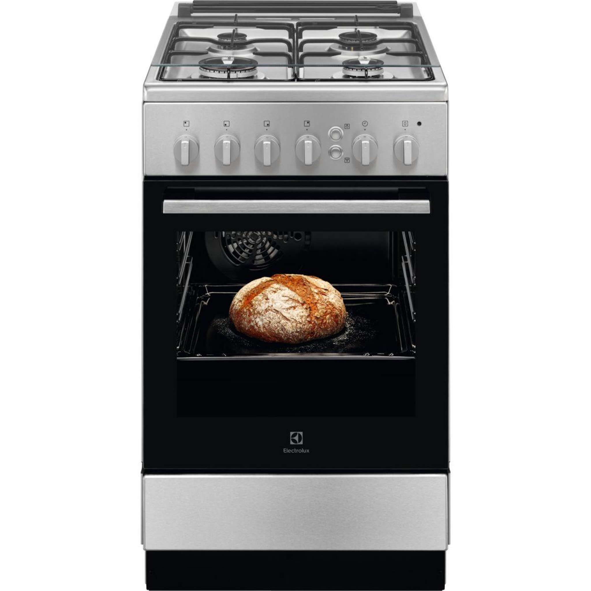Voir la diapositive 1 : ELECTROLUX Cuisinière gaz LKG504000X