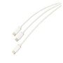 Voir la diapositive 2 : STEELPLAY Câble Dual Play & Charge Blanc PS5