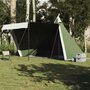 Voir la diapositive 1 : VIDAXL Tente familiale tipi 6 personnes vert impermeable