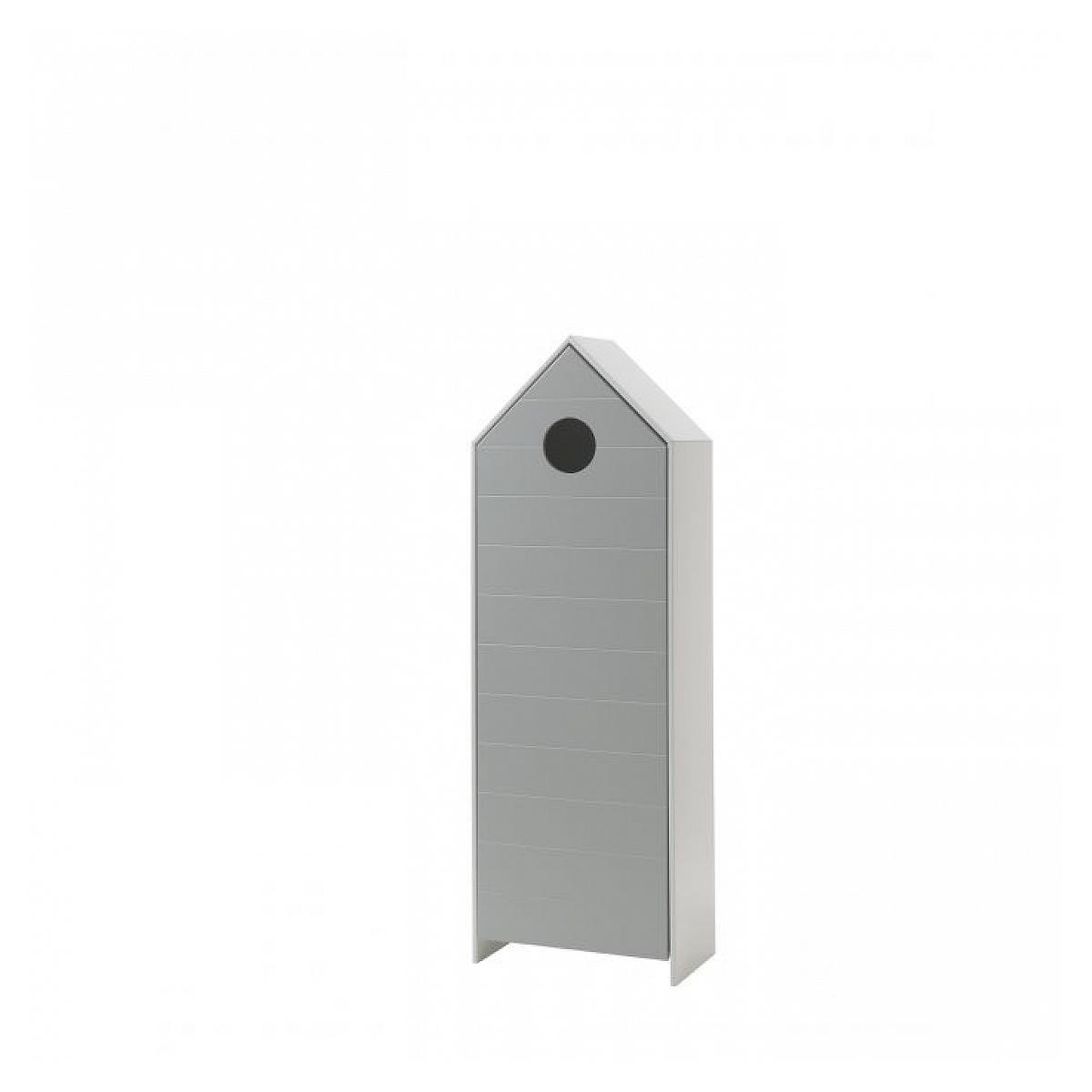 Voir la diapositive 5 : Paris Prix Pack - étagère enfant & 2 armoires  casami  blanc & gris