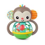 Bright Starts BRIGHT STARTS Jouet musical Oball, lumineux, flexible et durable, Singe
