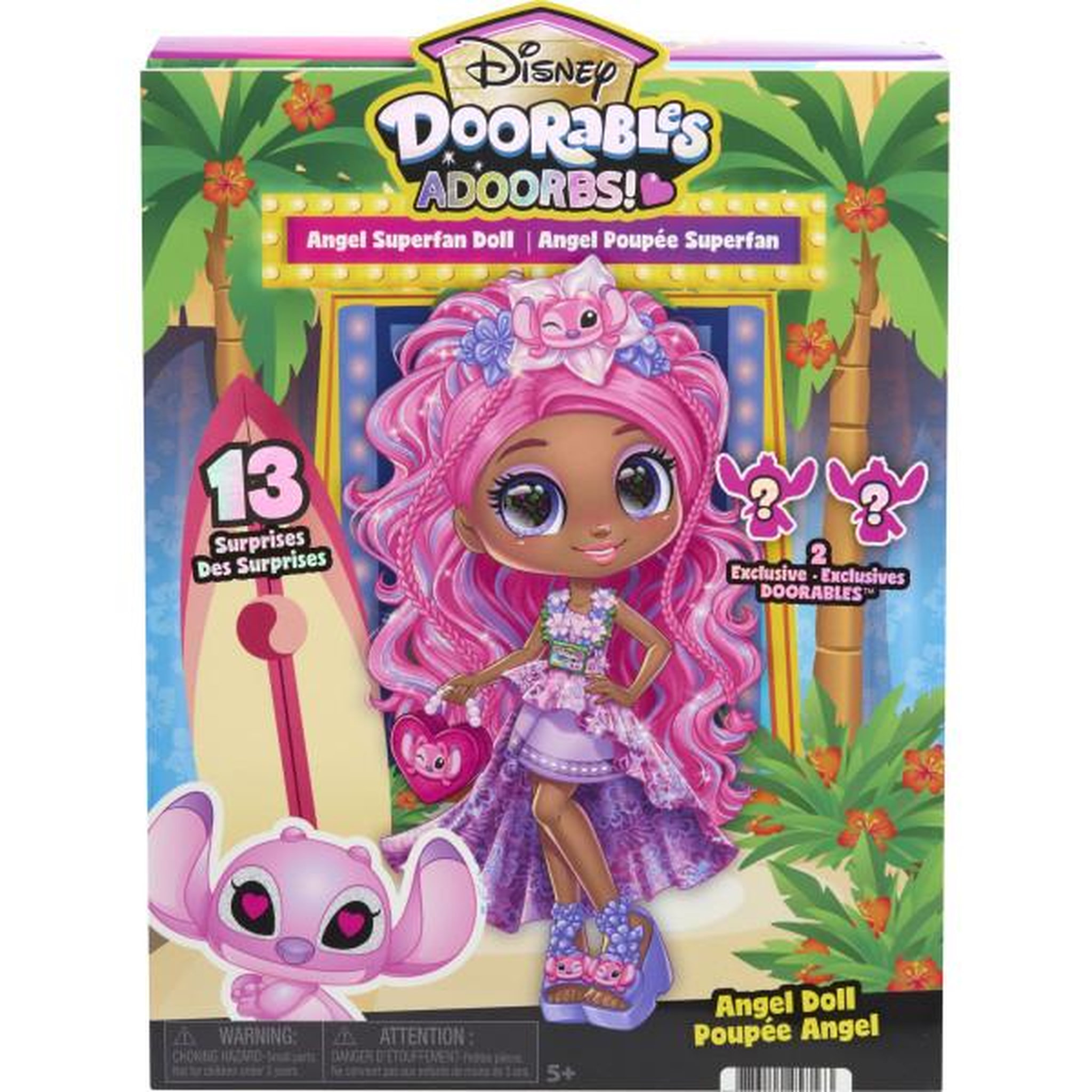 Voir la diapositive 4 : JUST PLAY Poupées Angele Adoorbs Disney Doorables, poupées a Collectionner, Jouets pour Enfants de 5 Ans et Plus
