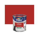 CENTRALE BRICO Peinture mur, boiserie crème de couleur DULUX VALENTINE rouge madras satiné 0.5L