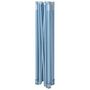 Voir la diapositive 5 : VIDAXL Tente de reception pliable avec 3 parois 3x4 m Acier Bleu