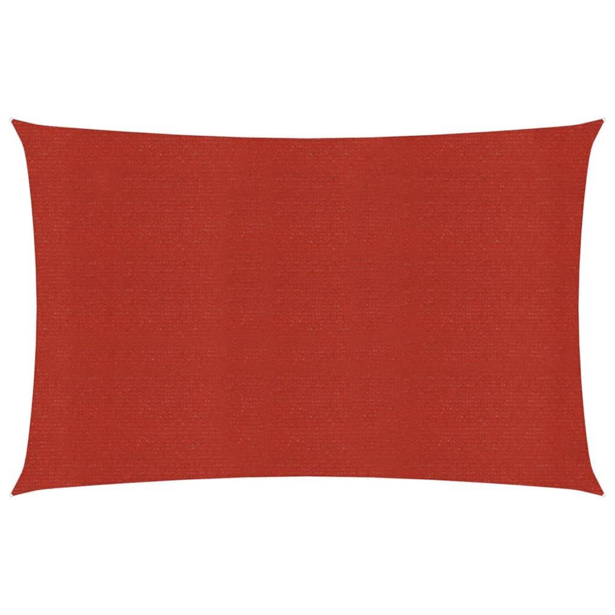 VIDAXL Voile d'ombrage 160 g/m^2 Rouge 2,5x3,5 m PEHD