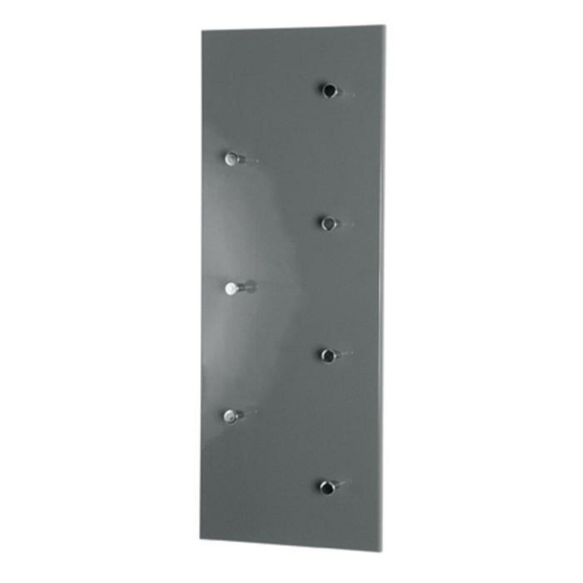 Paris Prix Patère Murale 7 Crochets  Vestes  80cm Gris