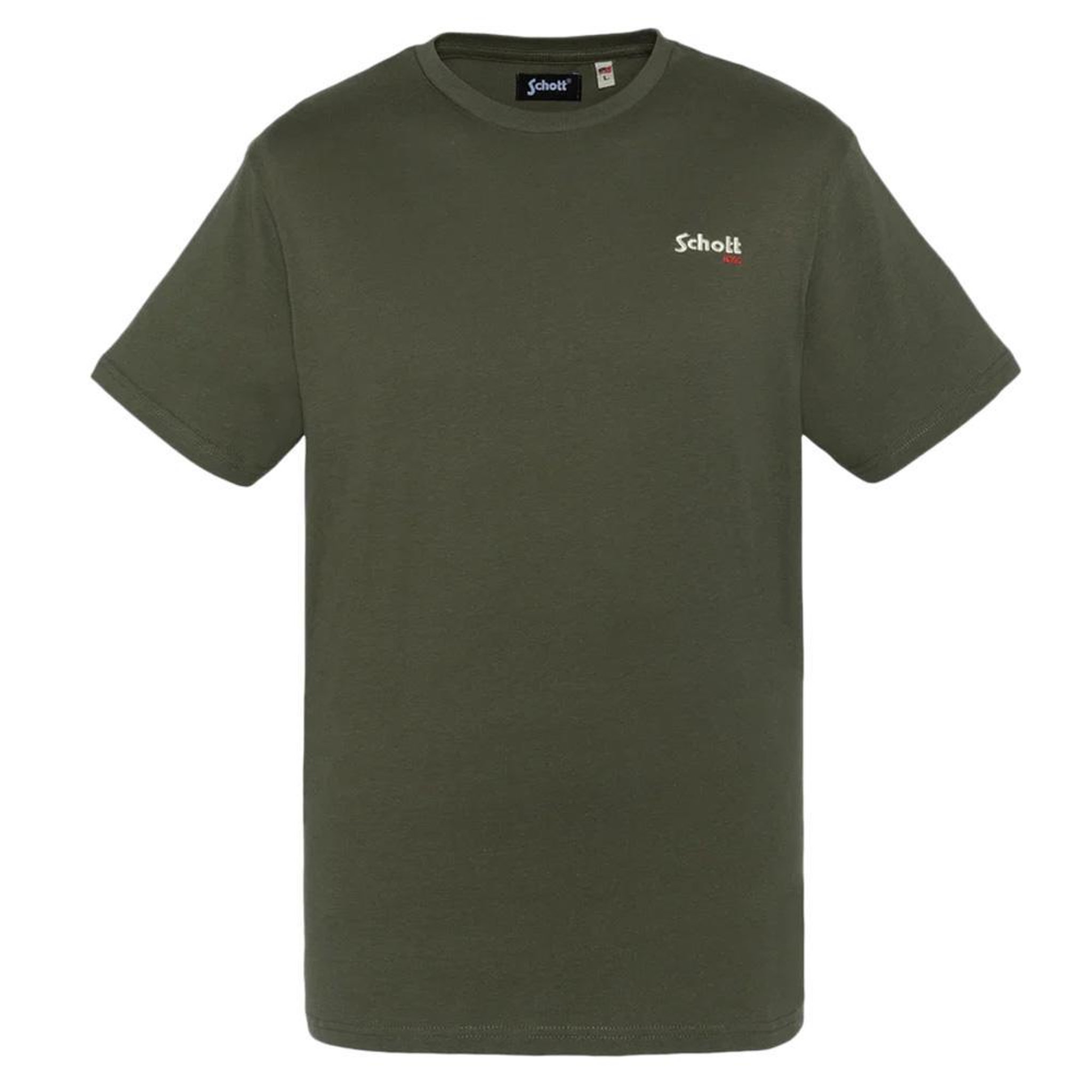 Voir la diapositive 1 : Schott T-shirt Kaki Homme Schott Brode