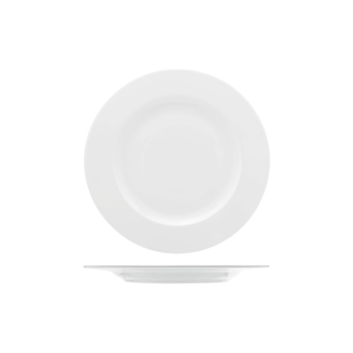 Cosy&Trendy Lot de 6 assiettes plates 24 cm en porcelaine HOTEL