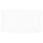 Voir la diapositive 3 : VIDAXL Lavabo rectangulaire Ceramique Blanc 71 x 39 cm