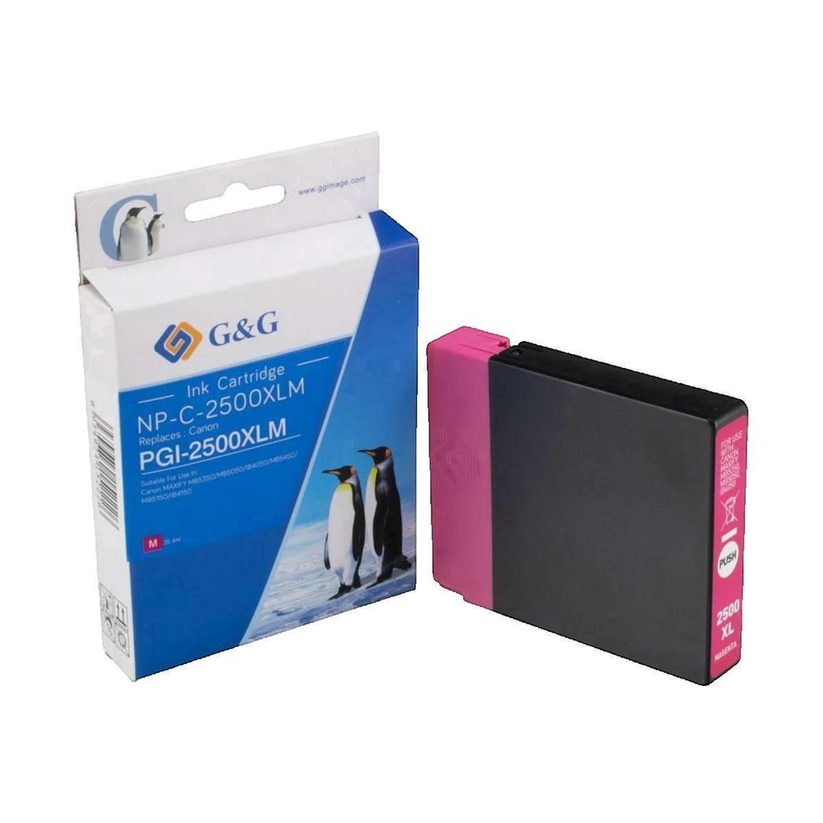 GGS Cartouche d'encre G&G 1C2500M magenta