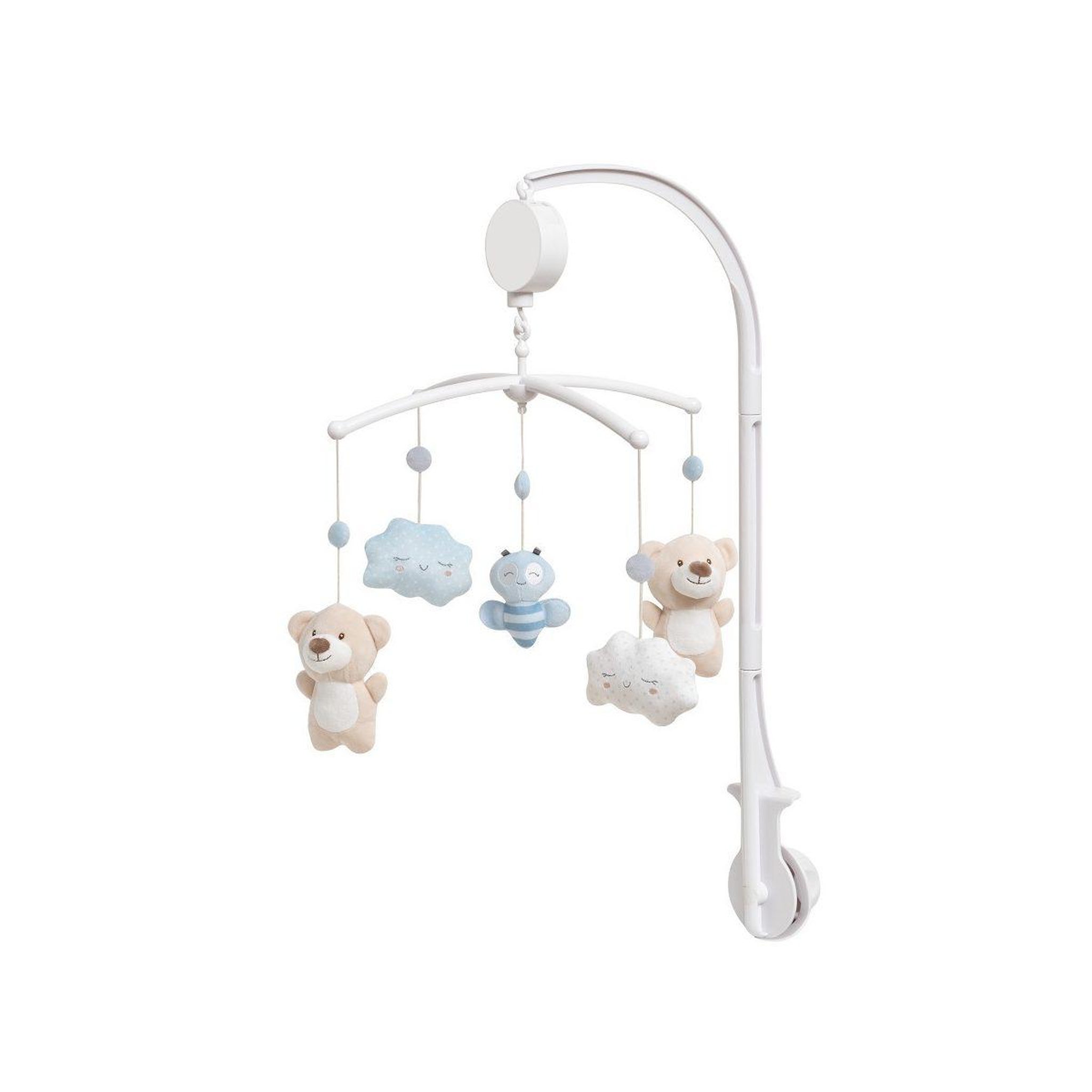 INTERBABY Carrousel musical  osito - bleu - mobile de lit bébé