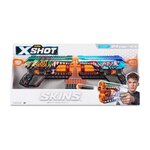 ZURU Pack Blasters - ZURU - XSHOT Skins Griefer 2PK - Blasters a canon rotatif avec tir a 27 metres et 24 fléchettes incluses