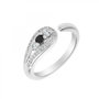 Voir la diapositive 1 : SC CRYSTAL Bague ajustable SC Crystal ornée de Zirconium